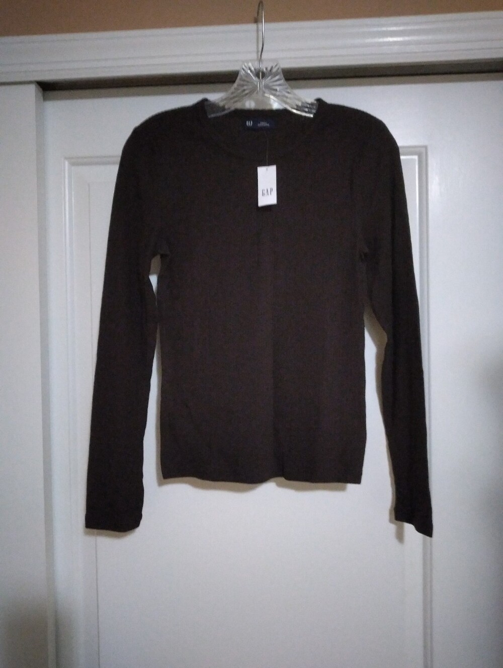GAP Small Top Brown Ribbed  NWT - Picture 2 of 7
